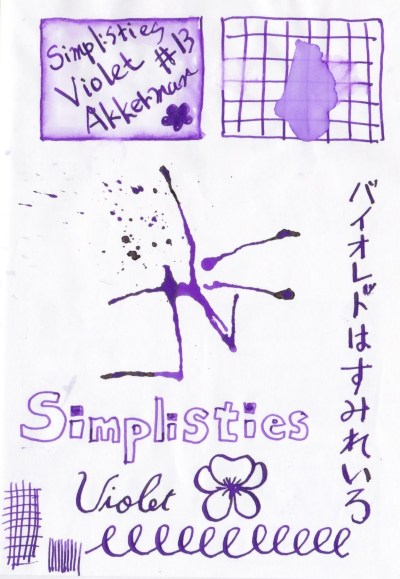 Akkerman #13 Simplisties Violet